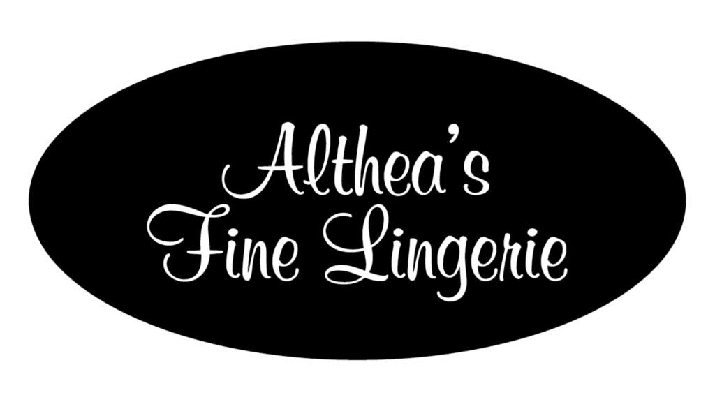 Althea's Fine Lingerie Logo. Located in Milwaukee, WI.