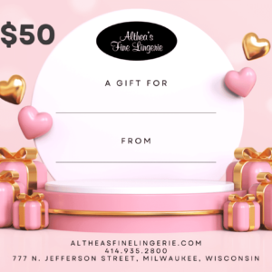 Lingerie Gift Certificate