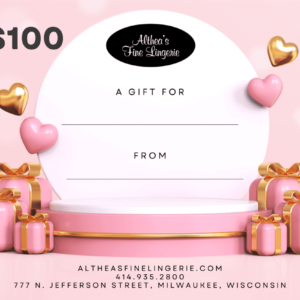 Lingerie Gift Certficiate