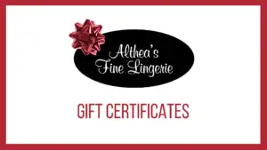 lingerie gift certificate