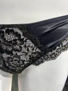 black lingerie