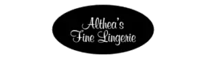 Althea's Fine Lingerie Logo. Located in Milwaukee, WI.
