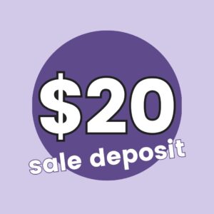 Sale Deposit: $20